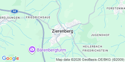 Karte Zierenberg