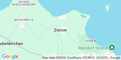 Karte Zierow