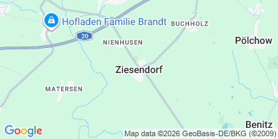 Karte Ziesendorf