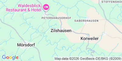 Karte Zilshausen