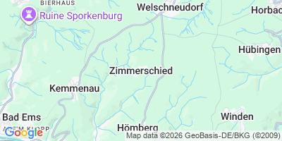 Karte Zimmerschied