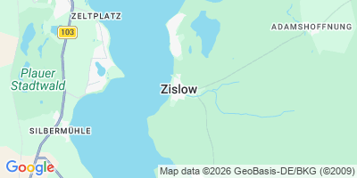 Karte Zislow