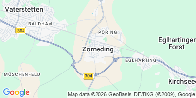 Karte Zorneding