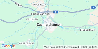 Karte Zusmarshausen